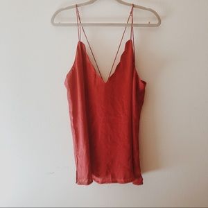 Free People silk tank